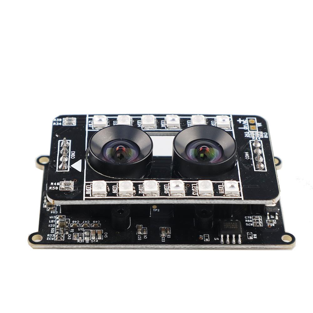 1080P dual lens camera with wide FOV