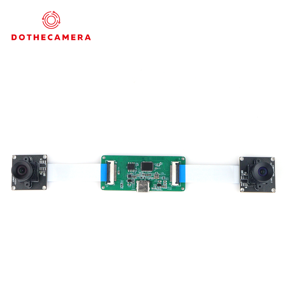 OV9281 Global Shutter Camera Module USB3.0 Binocular Dual Lens Monochrome 1280×400 60fps